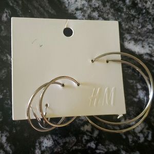 H&M Hoop earring set